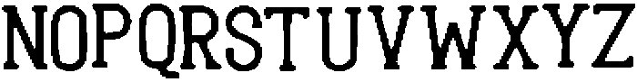 Barumi ttf (400) Font LOWERCASE