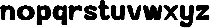 Basdeal Display otf (400) Font LOWERCASE