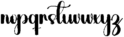Baseball Regular otf (400) Font LOWERCASE