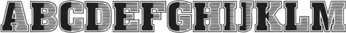 Baseball Style Regular ttf (400) Font UPPERCASE