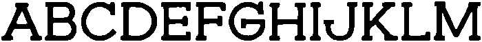 Based Book Regular otf (400) Font UPPERCASE