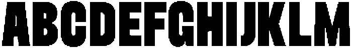 Baseform Regular otf (400) Font UPPERCASE
