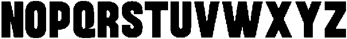 Baseform Regular otf (400) Font UPPERCASE