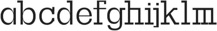 Basel Medium otf (500) Font LOWERCASE