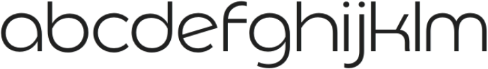 Basenji ExtraLight otf (200) Font LOWERCASE