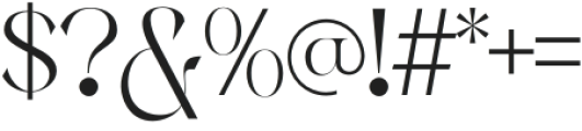 Basheq Vintage Regular otf (400) Font OTHER CHARS