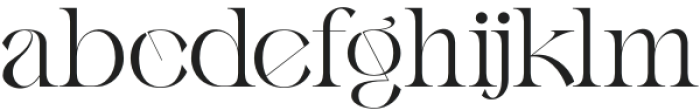 Basheq Vintage Regular otf (400) Font LOWERCASE