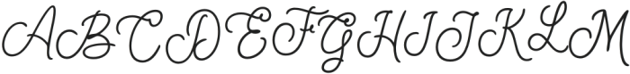 Bashiton-Regular otf (400) Font UPPERCASE