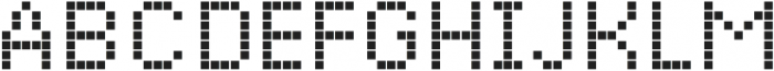 Basic Pixel Display otf (400) Font UPPERCASE