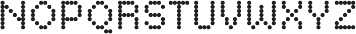 Basic Pixel Dot otf (400) Font UPPERCASE