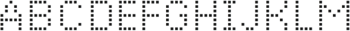 Basic Pixel Screen otf (600) Font UPPERCASE