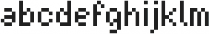 Basic Pixel Standard otf (400) Font LOWERCASE
