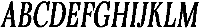 Basic Roots Extra Condensed Italic otf (400) Font