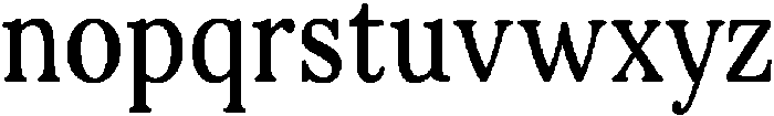 Basic Roots Regular otf (400) Font LOWERCASE