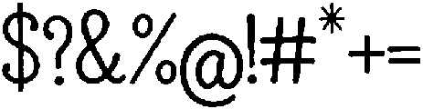 Basic Witch Club Regular otf (400) Font OTHER CHARS
