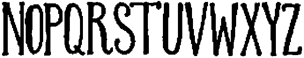 Basic Witch Club Regular otf (400) Font UPPERCASE