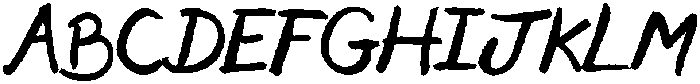 Basic Witch Club Script otf (400) Font UPPERCASE