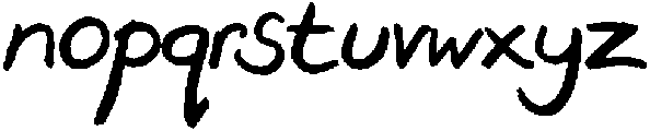 Basic Witch Club Script otf (400) Font LOWERCASE