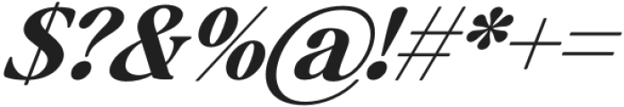 Baskerville Display Pro Bd It otf (700) Font OTHER CHARS
