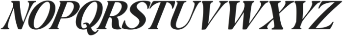 Baskerville Display Pro Bd It otf (700) Font UPPERCASE