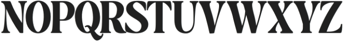 Baskerville Display Pro Black Condensed otf (900) Font UPPERCASE
