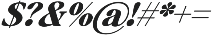 Baskerville Display Pro Black Italic otf (900) Font OTHER CHARS