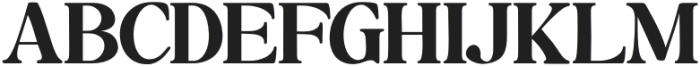 Baskerville Display Pro Bold Expanded otf (700) Font UPPERCASE