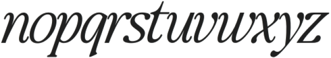 Baskerville Display Pro Extra Light Condensed Italic otf (200) Font LOWERCASE