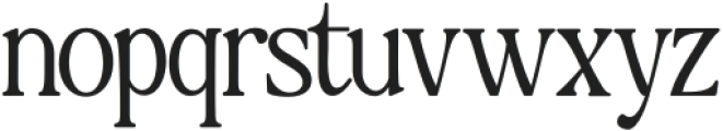 Baskerville Display Pro Extra Light Condensed otf (200) Font LOWERCASE