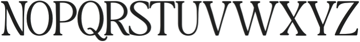 Baskerville Display Pro Extra Light otf (200) Font UPPERCASE