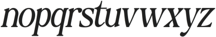 Baskerville Display Pro Light Condensed Oblique otf (300) Font LOWERCASE