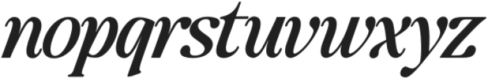 Baskerville Display Pro Medium Condensed Italic otf (500) Font LOWERCASE