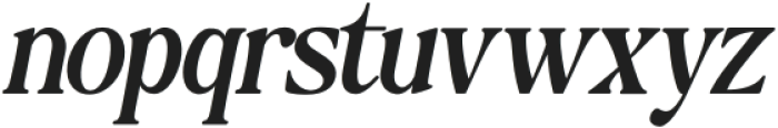 Baskerville Display Pro Medium Condensed Oblique otf (500) Font LOWERCASE