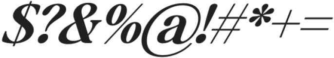 Baskerville Display Pro Semi Bold Italic otf (600) Font OTHER CHARS