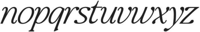 Baskerville Display Pro Thin Italic otf (100) Font LOWERCASE
