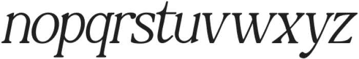 Baskerville Display Pro Thin Oblique otf (100) Font LOWERCASE
