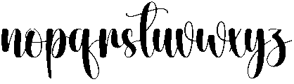 Basketball Regular otf (400) Font LOWERCASE