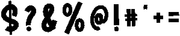 Basketball Regular otf (400) Font OTHER CHARS