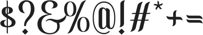 Basmala-Regular otf (400) Font OTHER CHARS