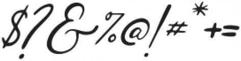Basstian Italic otf (400) Font OTHER CHARS