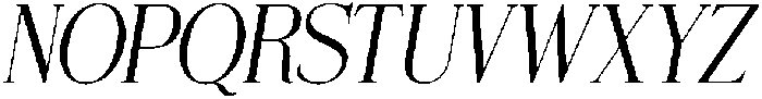 Basthilla Grande Slant otf (400) Font UPPERCASE
