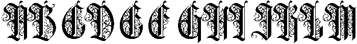 Basthor-Ornament otf (400) Font