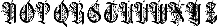 Basthor-Ornament otf (400) Font UPPERCASE