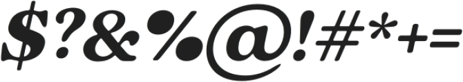 Bastie Italic otf (400) Font OTHER CHARS