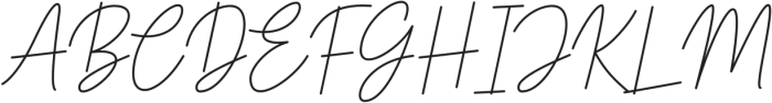 Bastony Signature otf (400) Font UPPERCASE