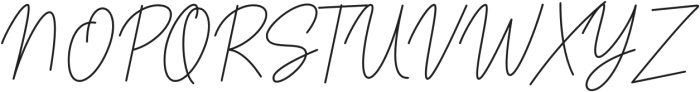 Bastony Signature otf (400) Font UPPERCASE