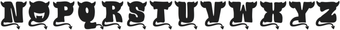 BatDaBoo III Regular ttf (400) Font UPPERCASE