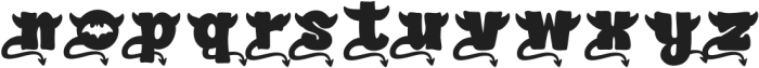 BatDaBoo III Regular ttf (400) Font LOWERCASE