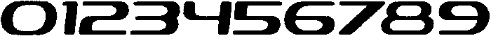 Batch Circular Eroded Italic otf (400) Font OTHER CHARS