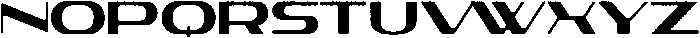 Batch Rough otf (400) Font LOWERCASE
